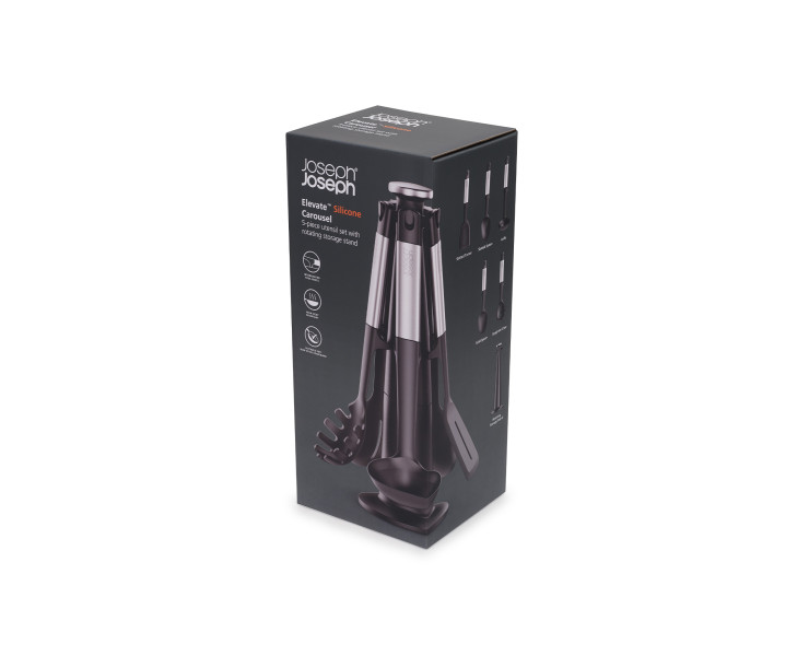 Elevate Silicone/Steel Carousel 5 Piece Set