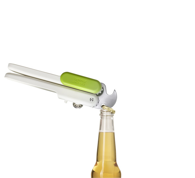 Pivot 3-in-1 Can Opener - White/Green