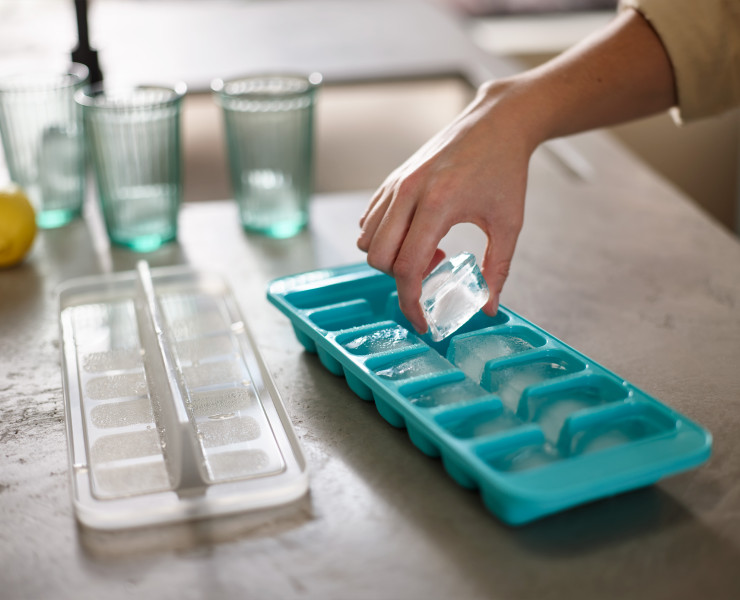 Flow Easy-fill Ice-cube Tray - 2pk