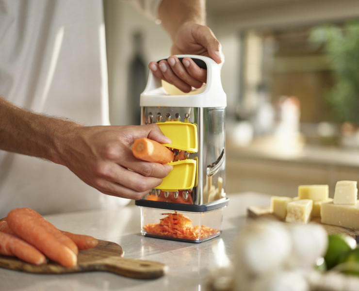 Multi-Grip Box Grater