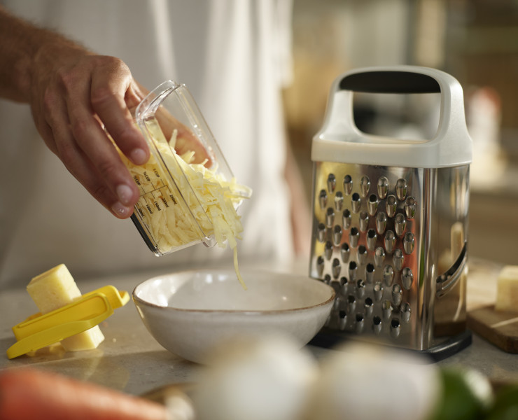 Multi-Grip Box Grater