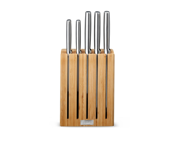 Elevate Steel Knives Bamboo 5 Piece Block