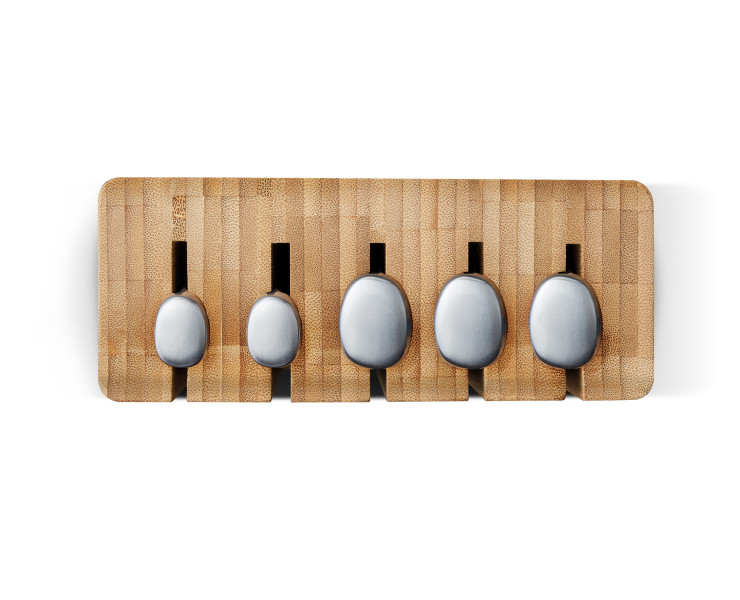 Elevate Steel Knives Bamboo 5 Piece Block