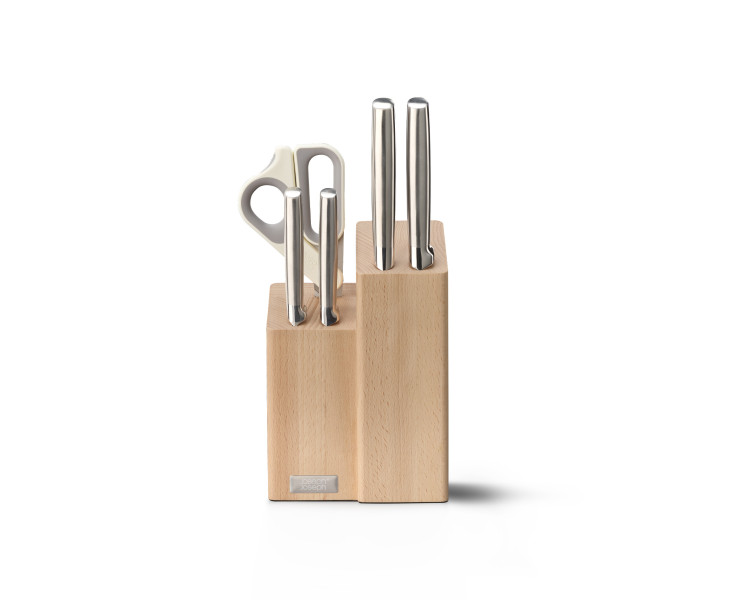 Elevate Fusion 5pc Knife & Scissor Block