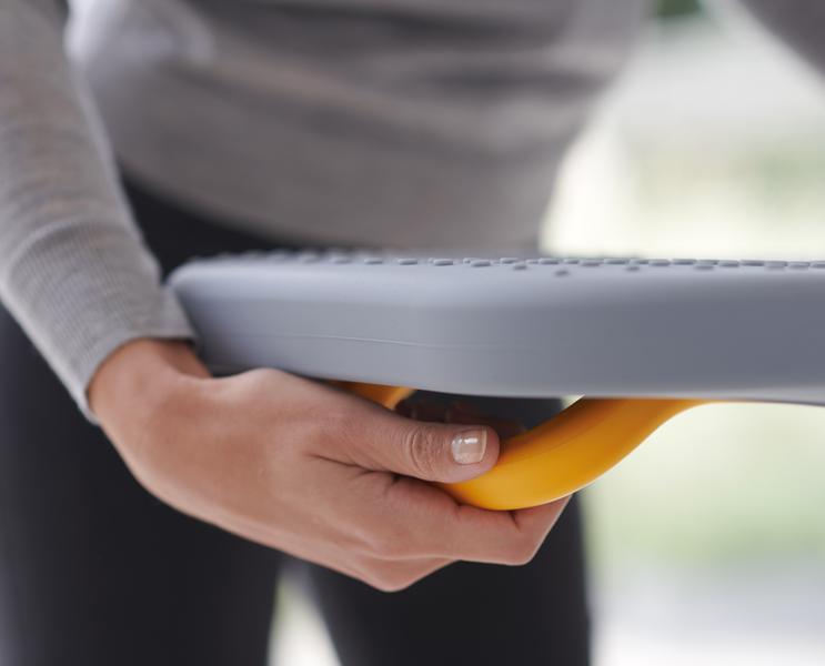 Glide Ironing Board (Grey/Yellow)