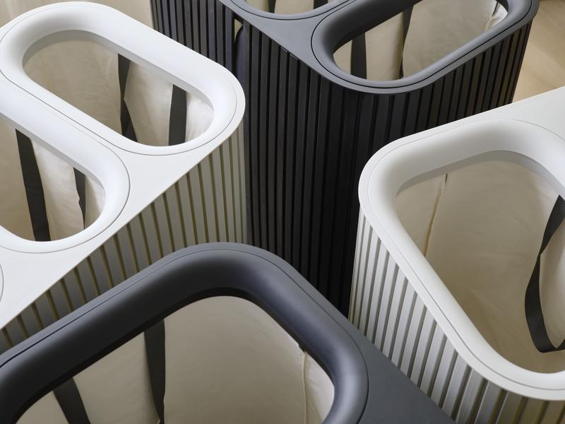 Tota Luxe 90L Laundry Basket (Ecru)