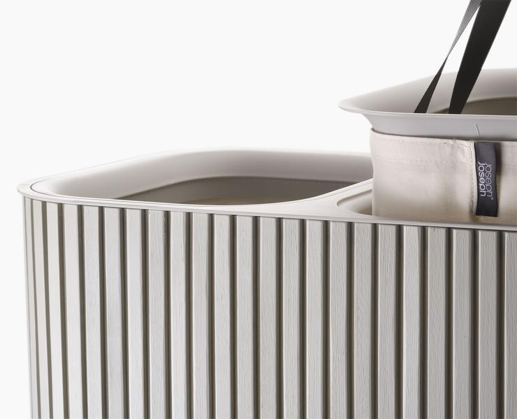 Tota Luxe 90L Laundry Basket (Ecru)