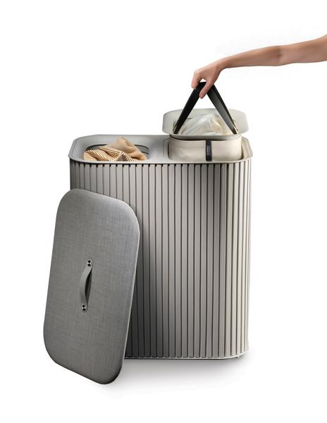 Tota Luxe 90L Laundry Basket (Ecru)