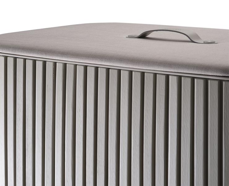 Tota Trio Luxe 90L Laundry Basket (Ecru)