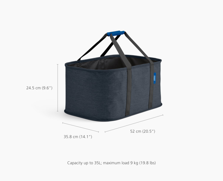 Hold-All Laundry Basket (Carbon Black)