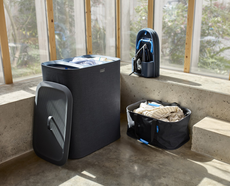 Hold-All Laundry Basket (Carbon Black)