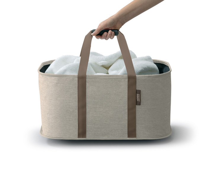 Hold-All Laundry Basket (Ecru)