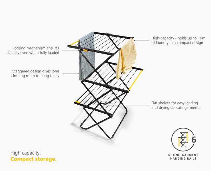 AirFrame™ 3-tier Clothes Airer