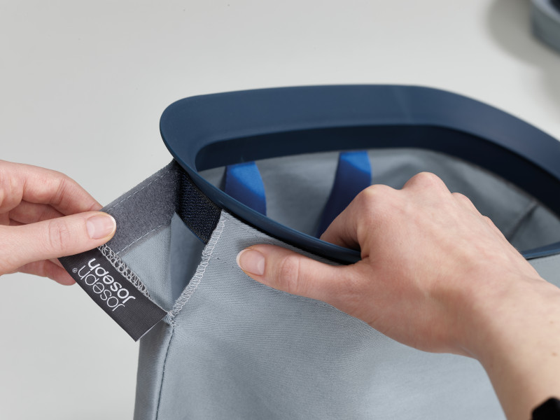 Tota 90L Laundry Separation Basket - Carbon Black