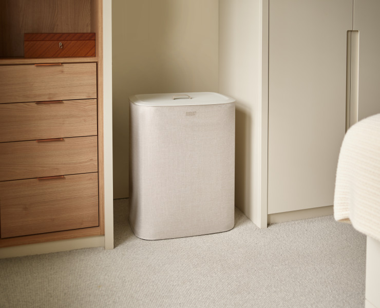 Tota 90L Laundry Separation Basket - Ecru