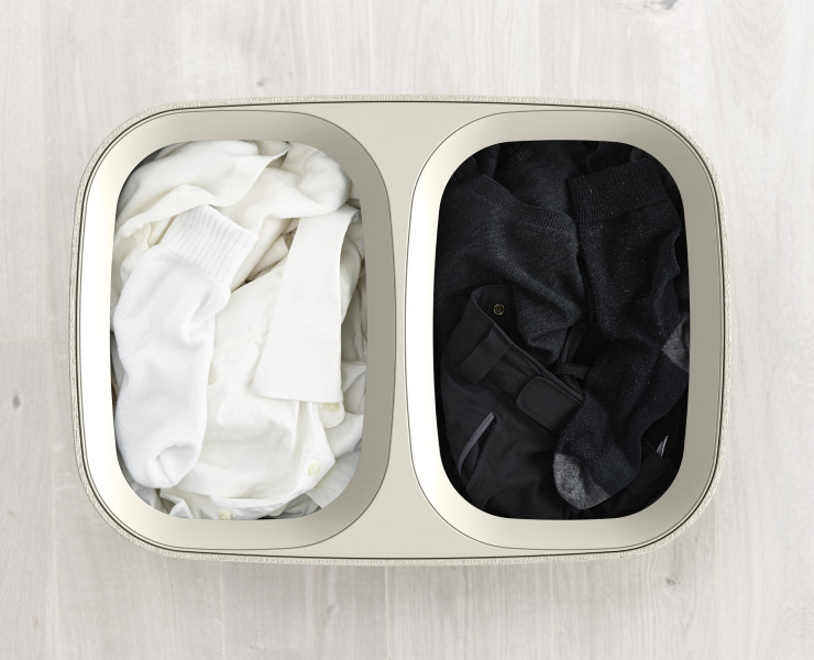 Tota 90L Laundry Separation Basket - Ecru