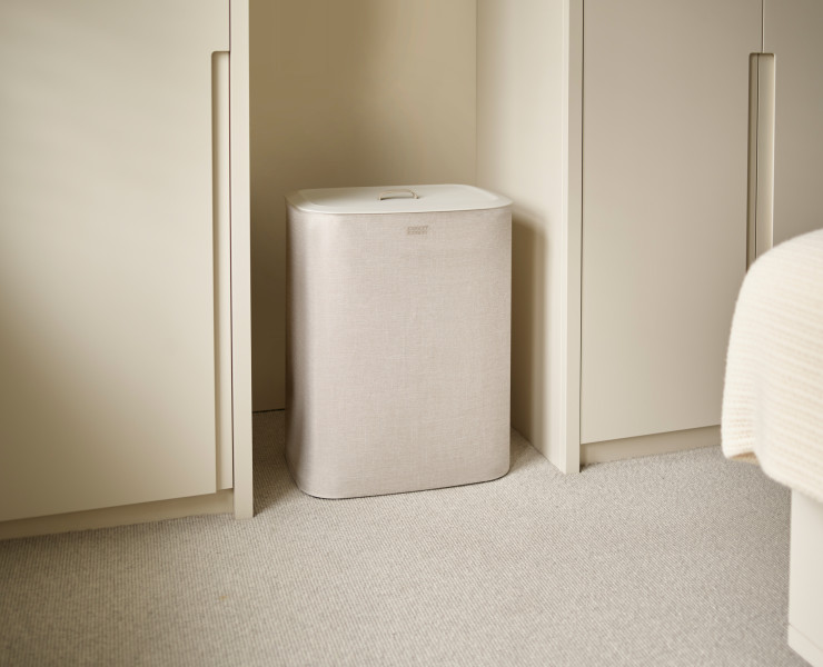 Tota Trio 90L Laundry Separation Basket - Ecru