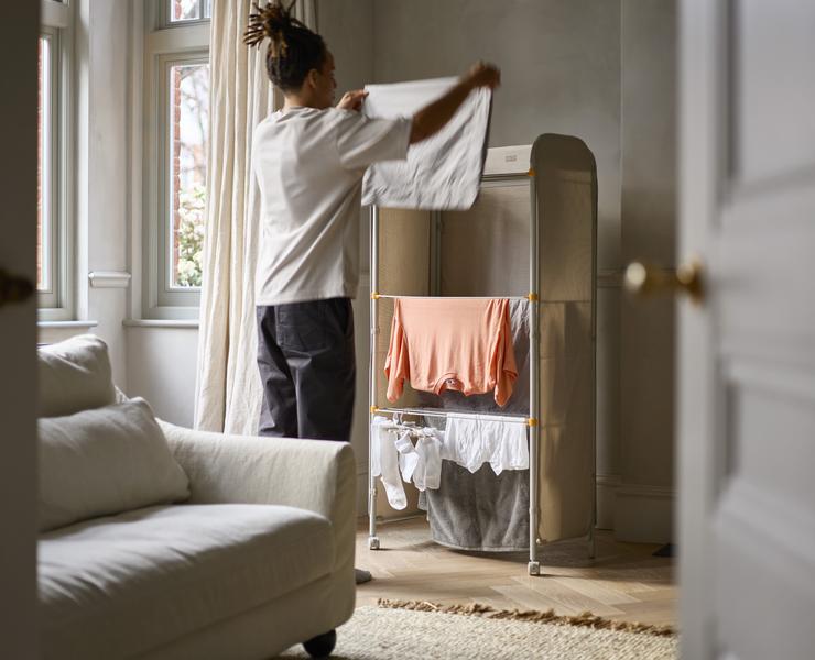 Eclipse Screen Airer - Ecru
