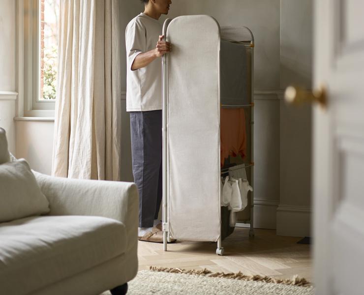 Eclipse Screen Airer - Ecru