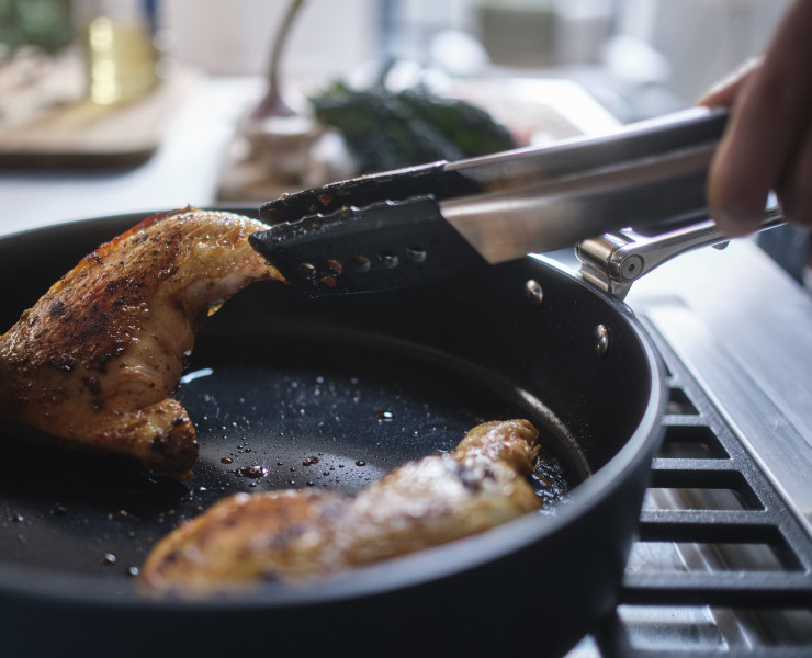 Space 2 Piece Non-Stick Induction Frying Pan Set