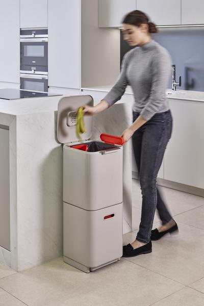 Totem Compact 40L Bin (Stone)