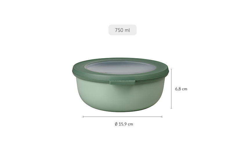 Cirqula Round 750ml Nordic Sage