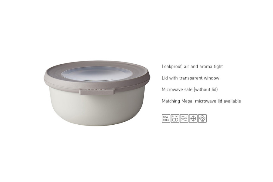 Cirqula Round 3-Piece Small Set Nordic White