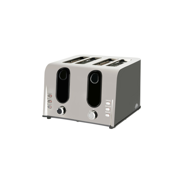 Toaster Luxury 4 Slice Stainless Steel