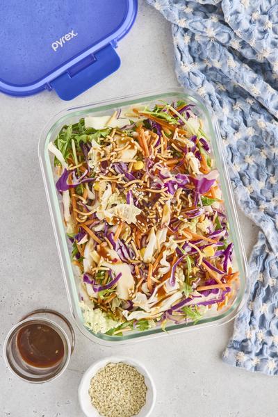 Lock N Store Rectangle Container with Blue Lid  1.05L