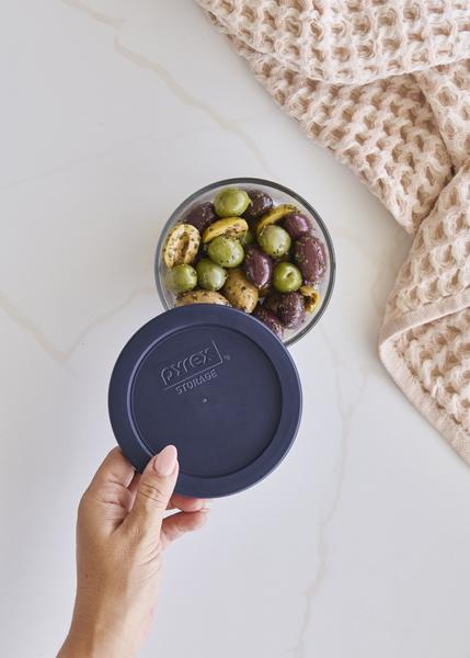 Simply Store 2 Cup Round Blue Lid