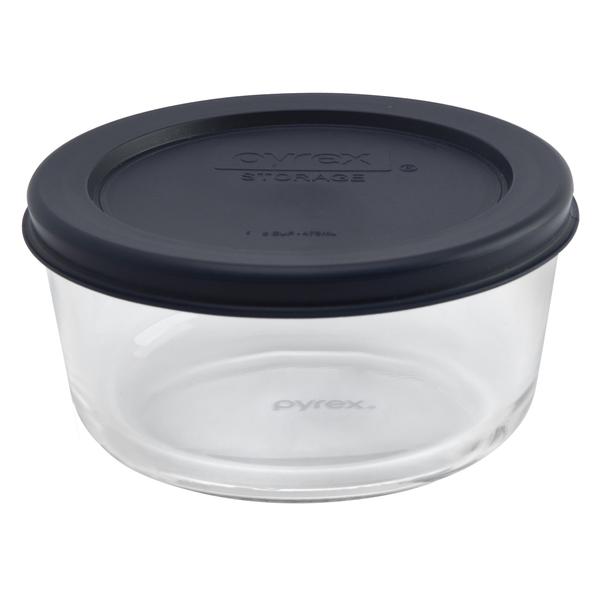 Simply Store 2 Cup Round Blue Lid