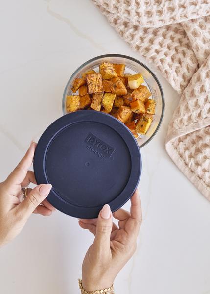 Simply Store 4 Cup Round Blue Lid