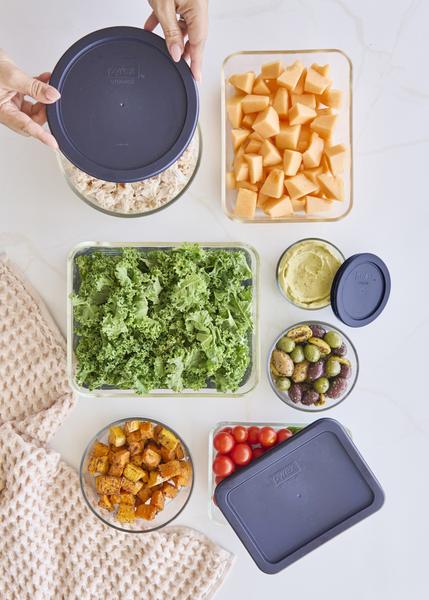 Simply Store 7 Cup Round Blue Lid