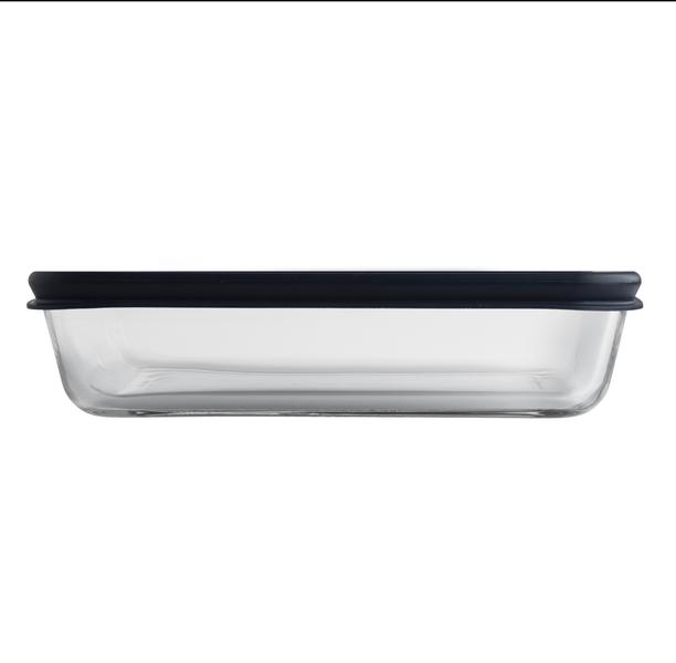 Simply Store 3 Cup Rectangle Blue Lid