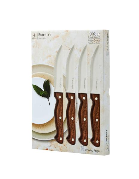 Butcher's Steak Knives 4 Piece Set