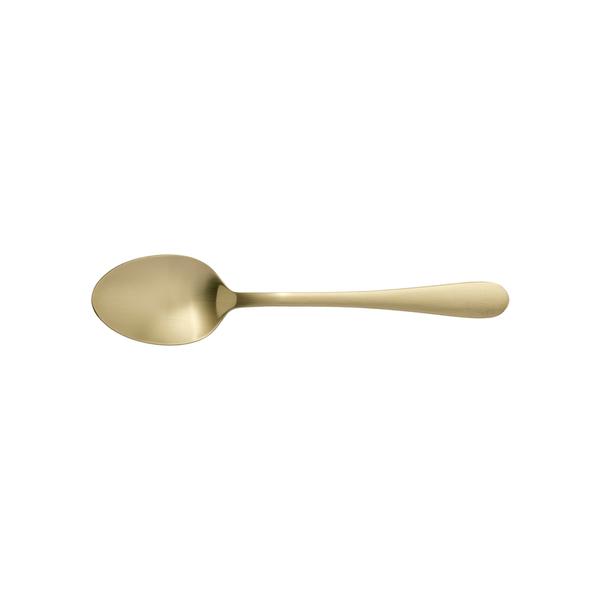 12 Pack Luxor Champagne Satin Dessert Spoon 181mm