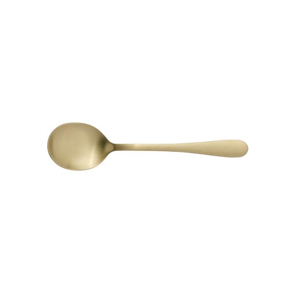12 Pack Luxor Champagne Satin Soup Spoon 176mm