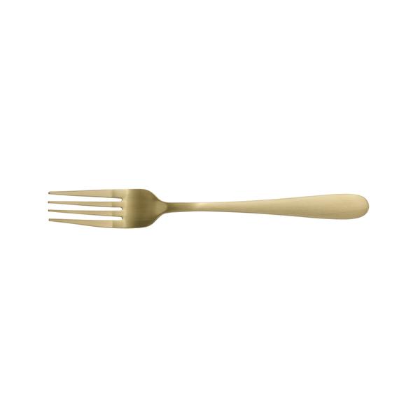 12 Pack Luxor Champagne Satin Table Fork 197mm