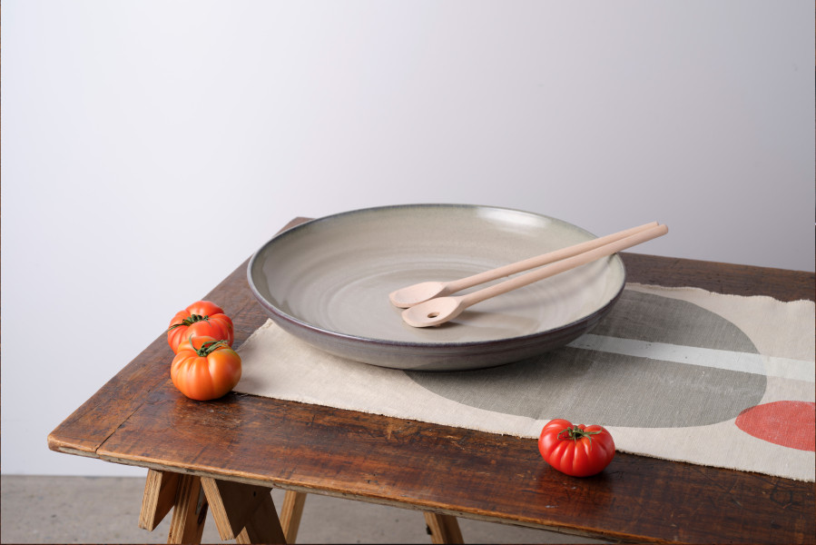 Artistica Round Coupe Serve Bowl 450mm Canvas
