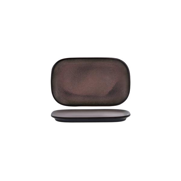 Artistica Mulberry Rectangle Coupe Plate 250x140mm