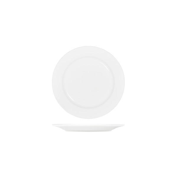White Round Plate Rim Shape- 225mm