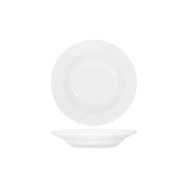 White Pasta Soup Bowl Deep-270x52mm Rim Shape