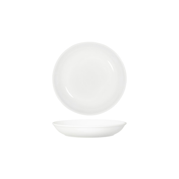 White Round Deep Coupe Bowl 225x40mm