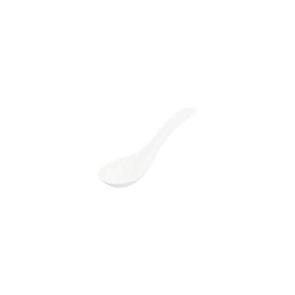White Chinese Spoon 130x40x30mm