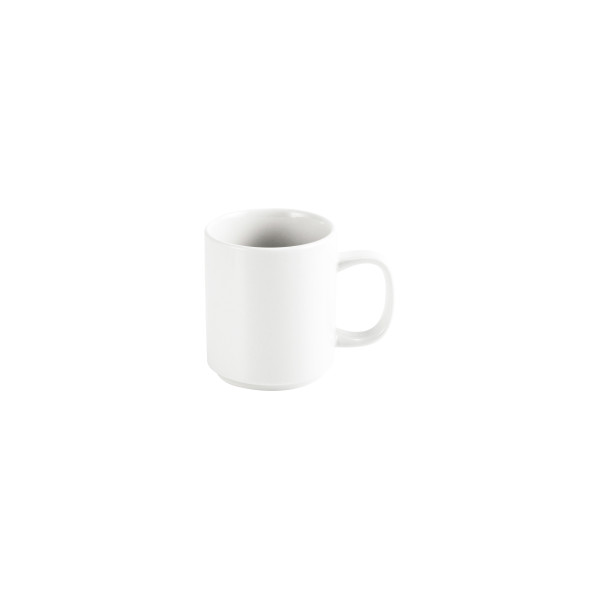 White Banquet Coffee Mug Stack 310ml
