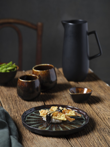 Fusion Round Flat Plate 202x21mm Patina