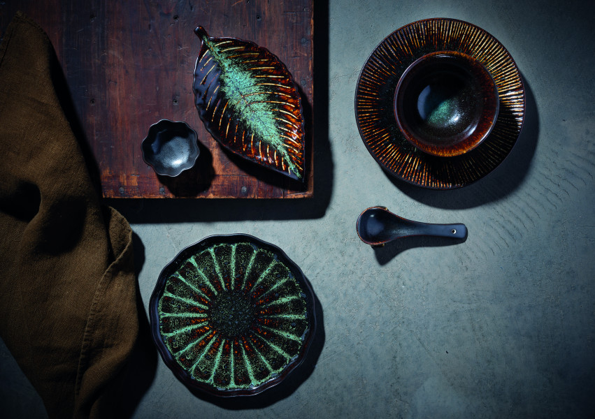Fusion Round Flat Plate 202x21mm Patina
