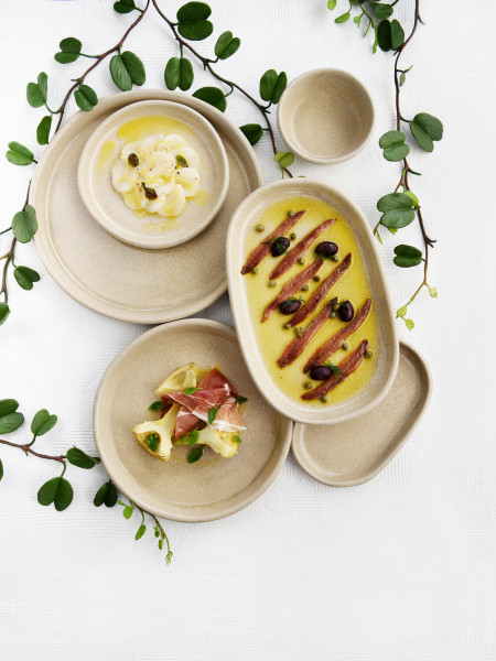 Naturals Sierra Beige Organic Bowl 185x59mm
