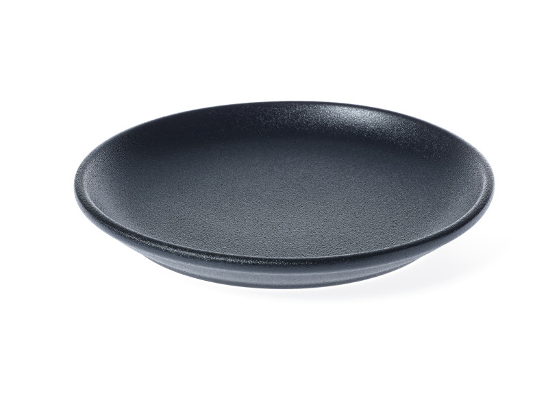 Black Coupe Plate 24cm