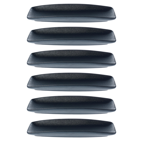 Black Rec Platter 26X10cm